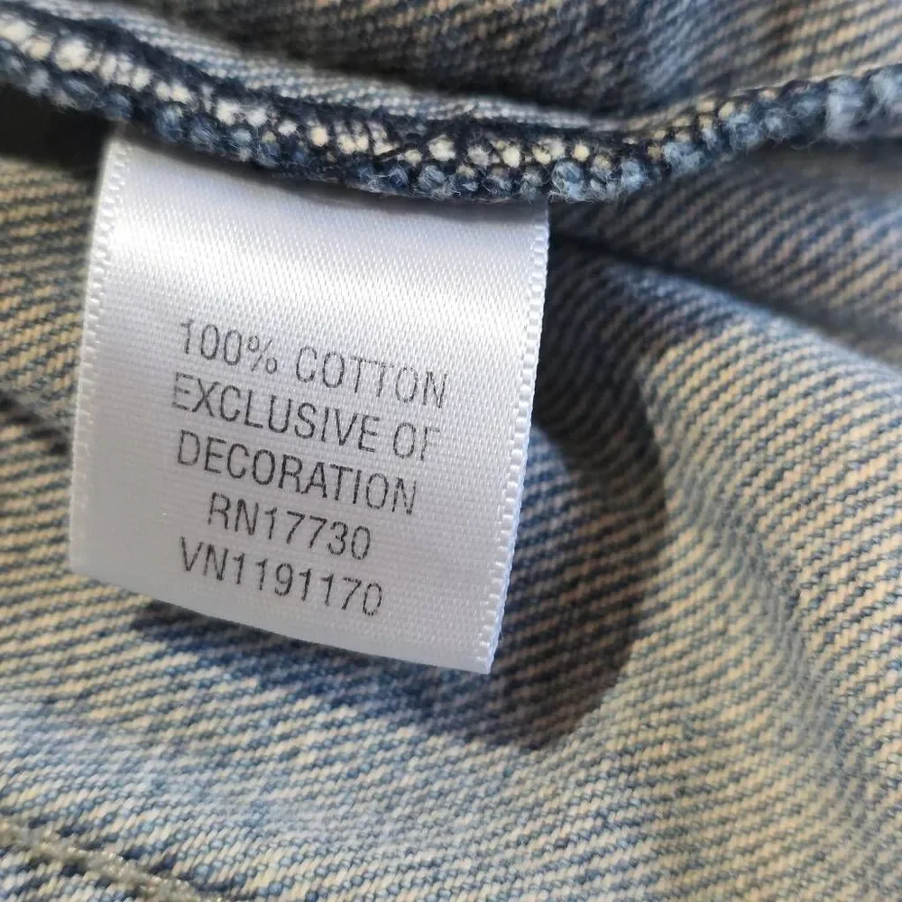 OshKosh Genuine Kids 4T Denim Jean Jacket Vintage Style